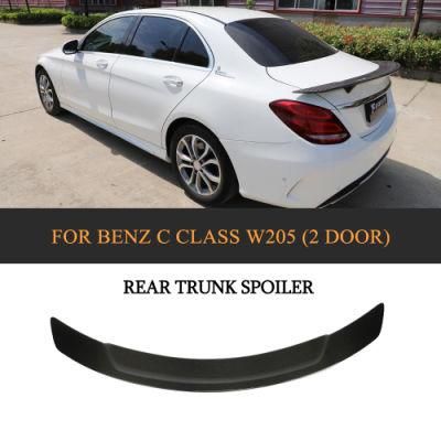 Carbon Fiber Rear Trunk Spoiler for Mercedes Benz C Class W205