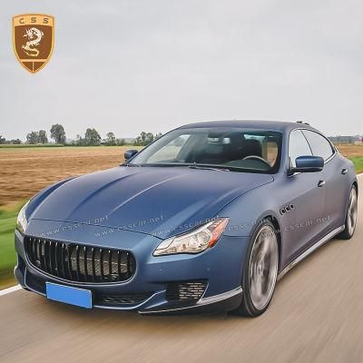 2013-2016 Carbon Fiber Body Part Front Bumper Splitter for Maserati Quattroporte