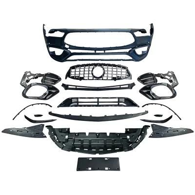2020 2021 W118 Cla Class Upgrade to Cla 45s Amg Auto Body Part Body Kits with Grille