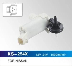 12V 24V 1500ml/Min Windshield Washer Pump for Nissan