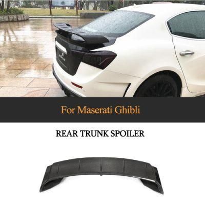 Carbon Fiber Rear Trunk Spoiler for Maserati Ghibli 2014-2020