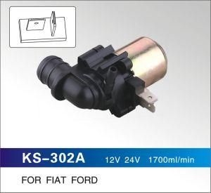 12V 24V 1700ml/Min Windshield Washer Pump for Flat Ford