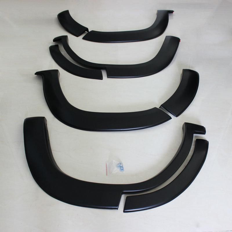 Ycsunz Car Accessories Fender Flare Wheel Arch Slim Design Matte Black for All New Toyota Fortuner2015-2021
