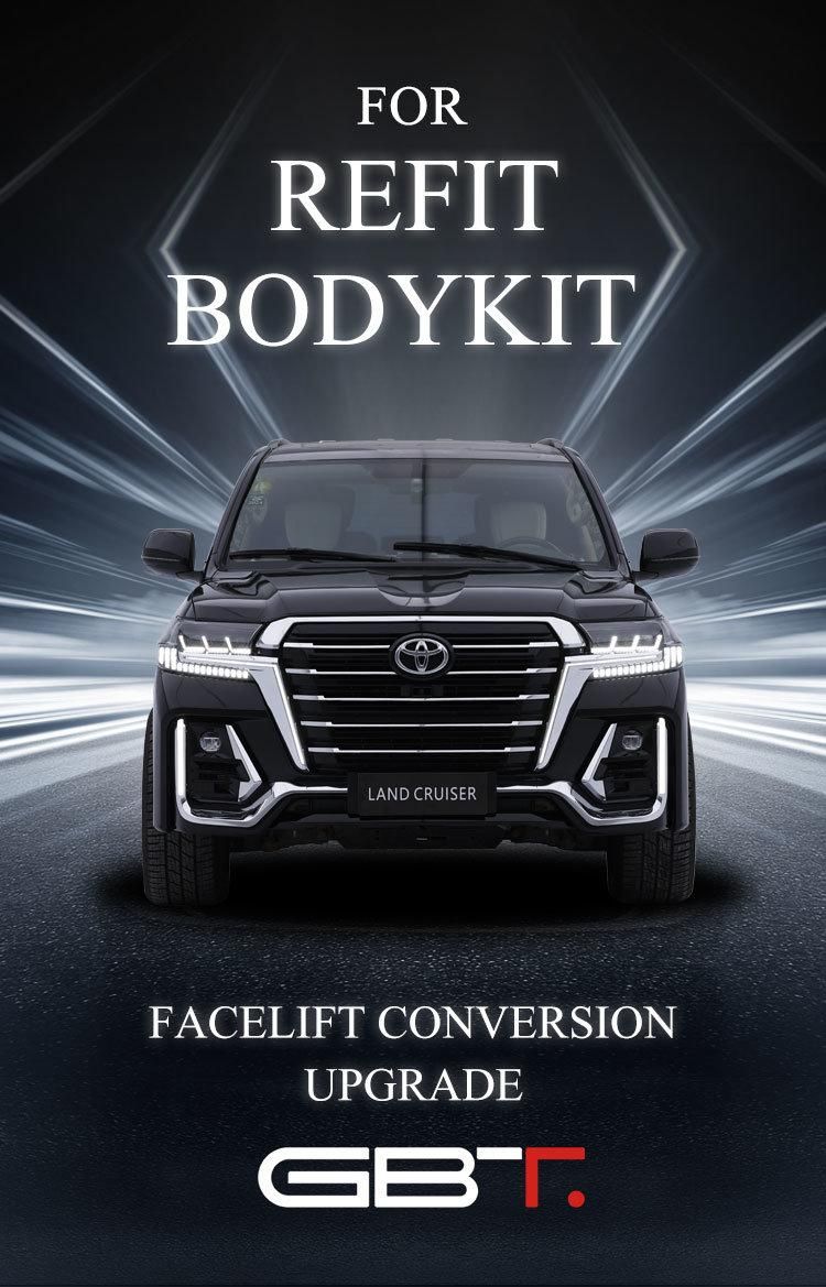 Hot Selling Gbt Volcano Edition LC Upgrade Body Kit Facelift for Toyota Land Cruiser LC200 2008-2020 Car Modification Parts