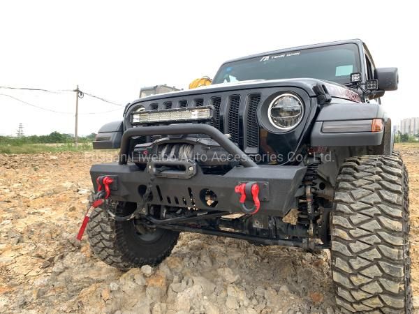 off Road Black Steel Pick up Front Bumper Bull Bar for Jeep Wrangler