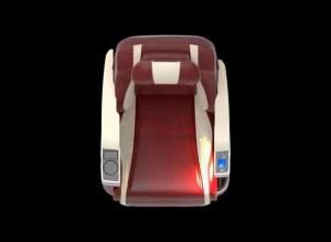 Fancy V-Class Car Seat with Massages