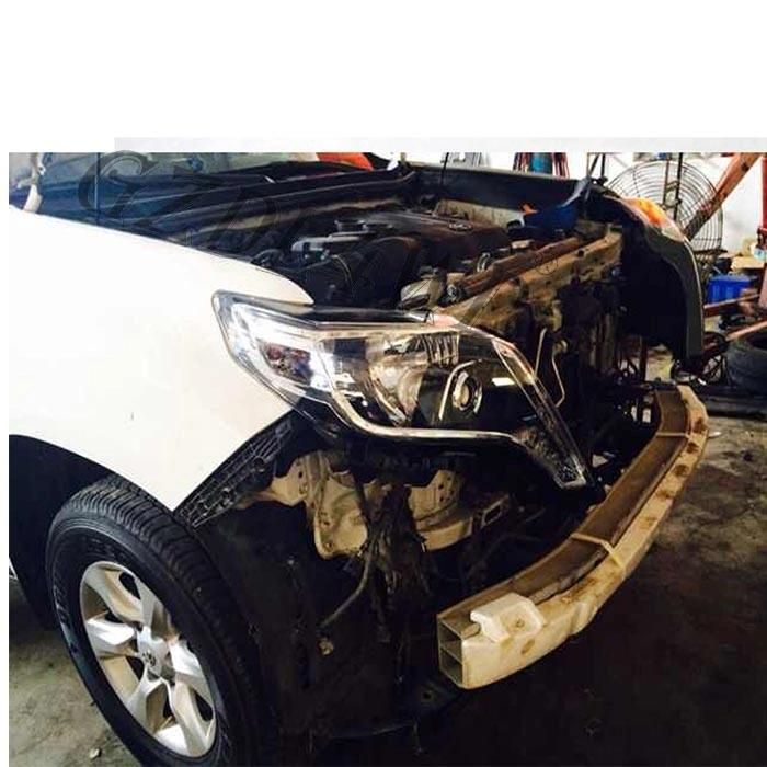 Front and Rear Body Kit for Toyota Land Cruiser Prado 2008-2013 Upgrade to 2014-2017
