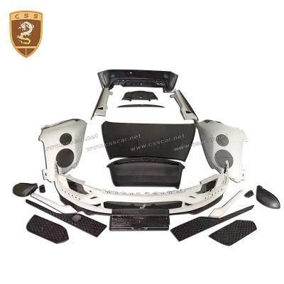 Fiberglass Msy Design Engine Hood Front Bumper Bodykit for Bentley Continental Gtc 2016 Body Kit