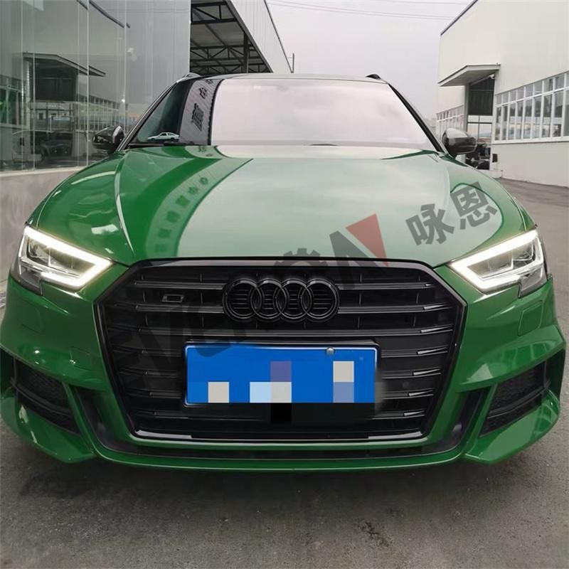 S3 Style Facelift Racing Front Bumper Grille for Audi A3 2017