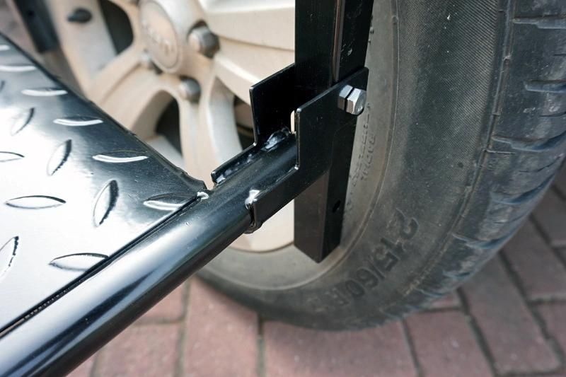 Direct Supplier Adjustable Folding Tire Step for Truck SUV Wheel Portable Non-Slip Platform
