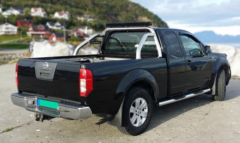 Roll Bar for Nissan Navara D40 2005 - 2016 Sport Polished Stainless Steel Bar