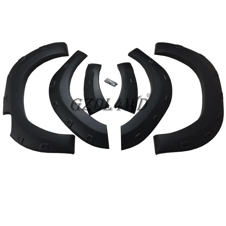 Injection Molding ABS Material Wheel Arch Flare for Toyota Hilux Rocco