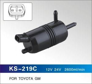 12V 24V 2600ml/Min Windshield Washer Pump for Toyota GM