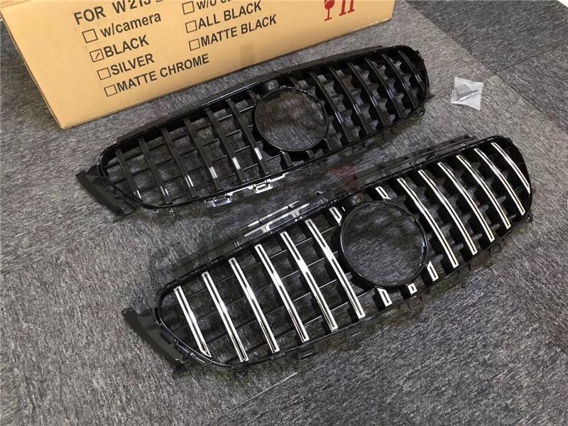 Gt Style Front Bumper Center Grille for Mercedes Benz E-Class W213 2016-2020