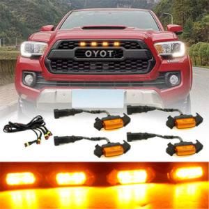 Offroad Accessories LED DRL Car Grille Lights 4X4 for Tacoma 2016-2019
