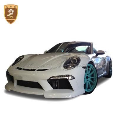 Fiberglass Rear Spoiler Bumper 2014-2016 Small Body Kit for Porsche 911-991 Misha Style