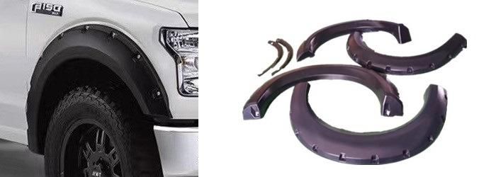 Car Parts Auto Accessory Running Boards for Pick-up Truck F150 2015 2018 Steel Side Nerf Bars