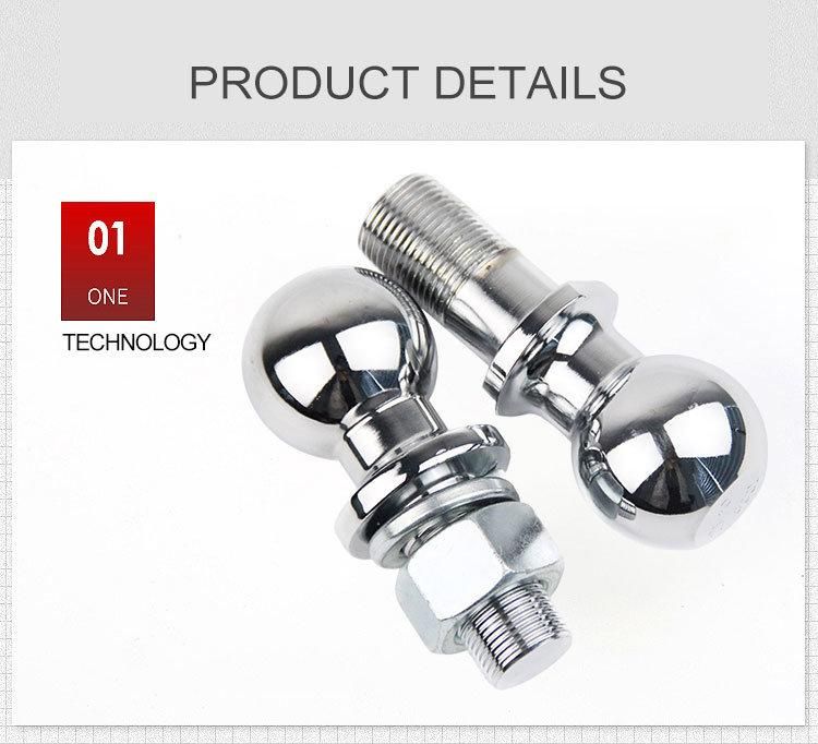 Forged Chrome Tow Ball Trailer Hitch Ball