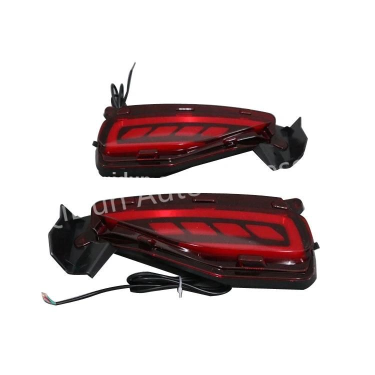 ABS Red LED Rear Fog Light Cover for Toyota Fortuner