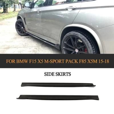 Carbon Fiber Side Skirts Extension for BMW F85 X5m F86 X6m 2015-2019