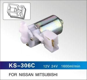 12V 24V 1600ml/Min Windshield Washer Pump for Nissan Mitsubishi