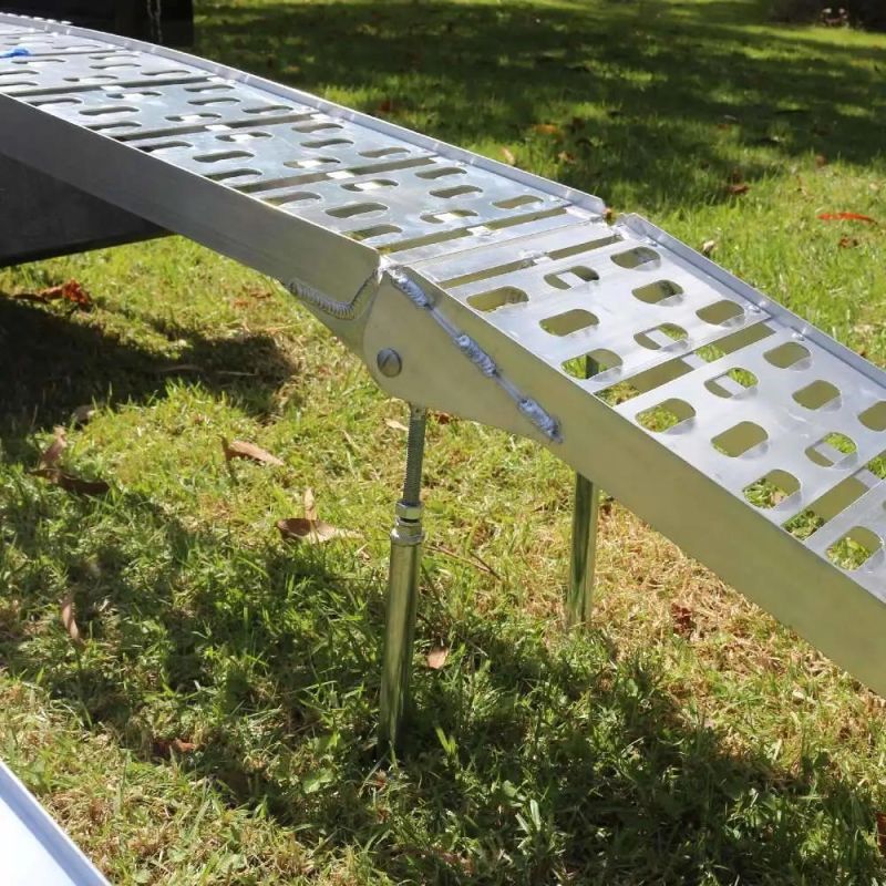 Motorcycle Aluminium Folding Walk Wheelbarrow Ramp