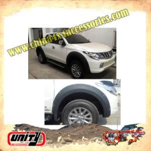 L200 Wheel Trim Wholesale 4X4 Accessories ABS Wheel Arch Fender Flares for 2015 Triton