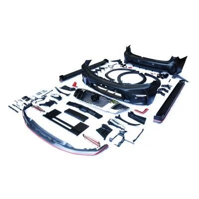 Car Bumper Nismo Style Front Bumper with Rear Bumper Side Skirts Wheel Trim for Nissan Patrol Y62 2012-2018