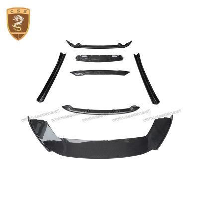 Hm Style Carbon Fiber Car Front Rear Side Bumper Lip Splitter Body Kit for Ferarri California