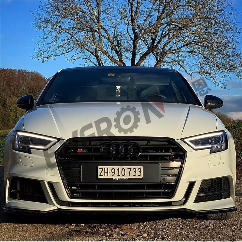 S3 Style Facelift Racing Front Bumper Grille for Audi A3 2017