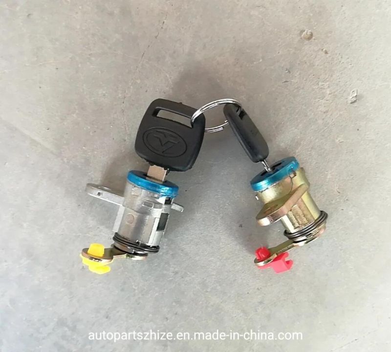 Car Door Lock Core / Key Cylinder (Sinotruk HOWO ace Oprey Futian Kangrui) for Truck etc.