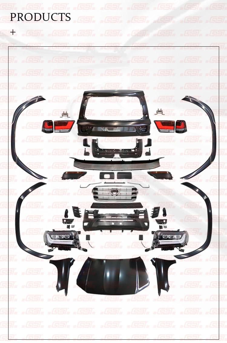 Gbt Factory Price 2022 High Quality LC300 Facelift Body Kit for Toyota Land Cruiser 200 2008-2015 Upgrade LC300 Style Model
