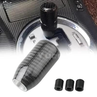 Universal Auto Interior Parts 7cm Carbon Fiber Gear Shift Knob