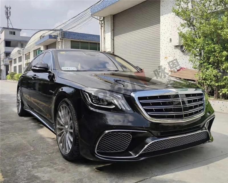 2018 2019 New Style S65 Body Kits with Headlights and Rear Lights for Mecerdes Benz W222 2014-2020