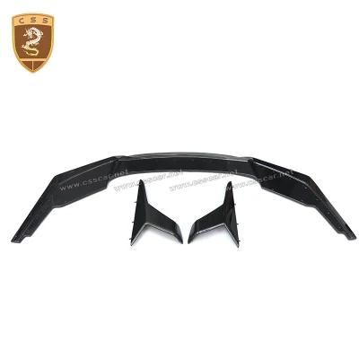 Hot Sale DNC Style 3K Twill Weave Real Carbon Fiber Front Lip Slittters Lp610 for Lambo Huracan