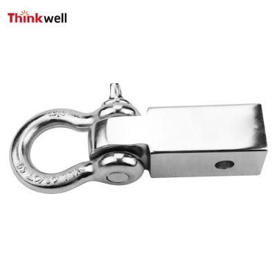 Forging Chrome Plated Shank Shackle D Ring Receiver Hitch