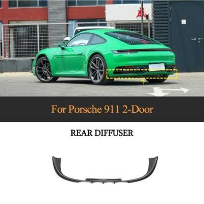 Carbon Fiber Rear Bumper for Porsche 911 2-Door 2020-2021