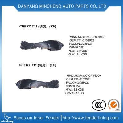 Chery 2015 X5 Suitable for Car Inner Fender Fender Flare Car Liner Fender Factory