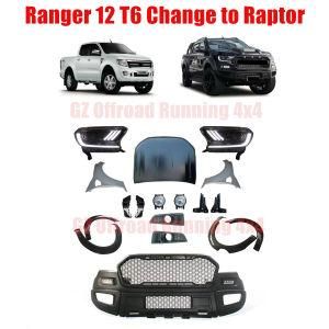 Ranger T6 2012 Change to Raptor Full Set Body Kit Facelift