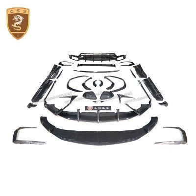 for Lamborghini Urus Topcar Style Body Kit Carbon Fiber Car Front Lip Rear Diffuser Spoiler Wing