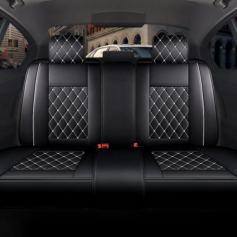 Universal Car Seat Covers With Neck Pillows Abd Waist Cushions