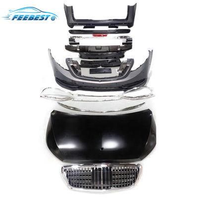 Full W446 W447 Car Auto Body Part Bodykit for Mercedes Benz Vito V250 V260 2016-2020 Upgrade to Maybach with Headlight Taillight Car Body Kit