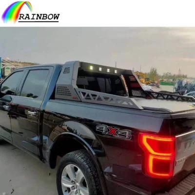 Hot Selling Car Auto Body Parts Universal 4X4 Pickup Truck Stainless Steel Plastic Anti Sport Roll Bar Cage for Isuzu Dmax