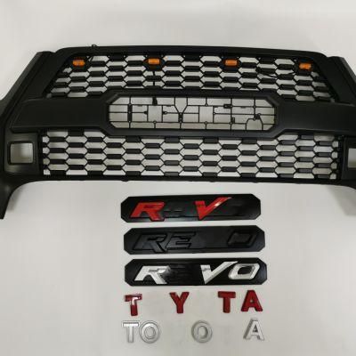 Auto Front Mesh Grille Offroad Pickup Fit for Rocco 2020 2021with /Without LED