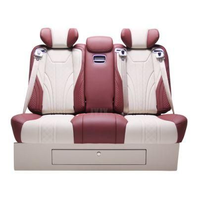 Jyjx077 New Design Van RV Car Rear Bench Seat with New Central Console