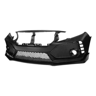 Front Bumper for Honda Civic 2016-2020 Type-R ABS Car Accessories Body Kit