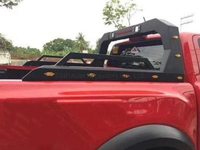 Pick-up Truck Bed Textured Black Adjustable Chase Rack Roll Bar for Hilux Ranger Navara Dmax