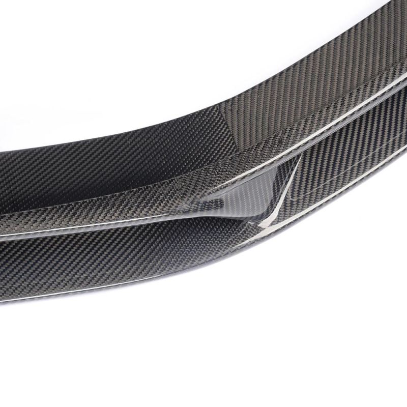 Carbon Fiber R8 Front Bumper Lip Skirt for Audi R8 V8 V10 Gt Spyder Convertible 08-15