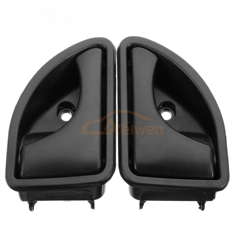 Aelwen Good Quality Car Handle Door Interior Black Fit for Kangoo OE 8200247802 8200259376 8200247803 8200259377