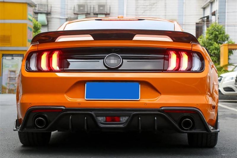 Carbon Fiber Trunk Wing Spoiler for Mustang Gt500 2015-2019